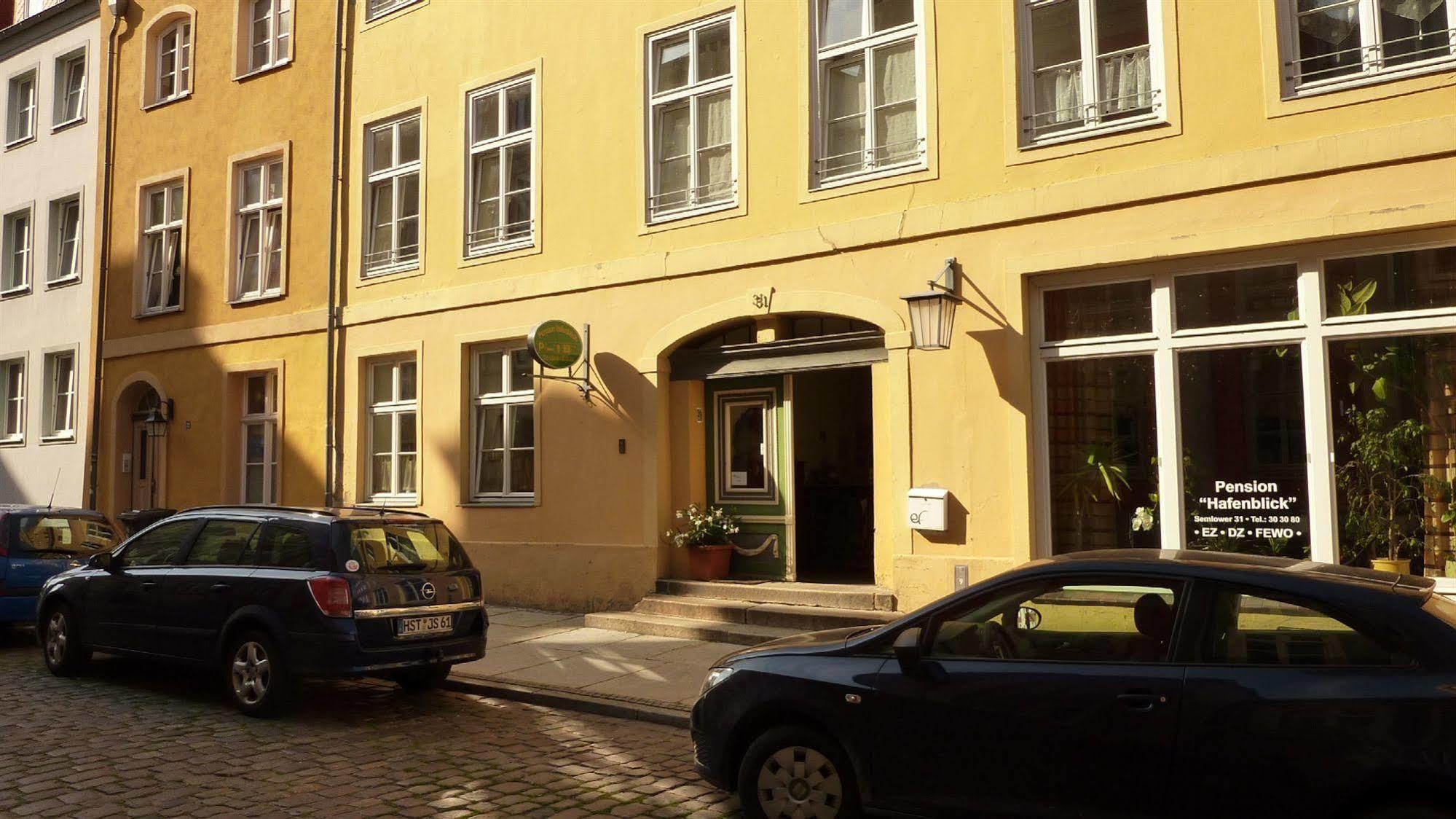 Altstadt Pension Hafenblick Stralsund Bagian luar foto